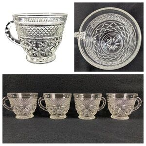 Anchor Hocking Wexford punch cups 4